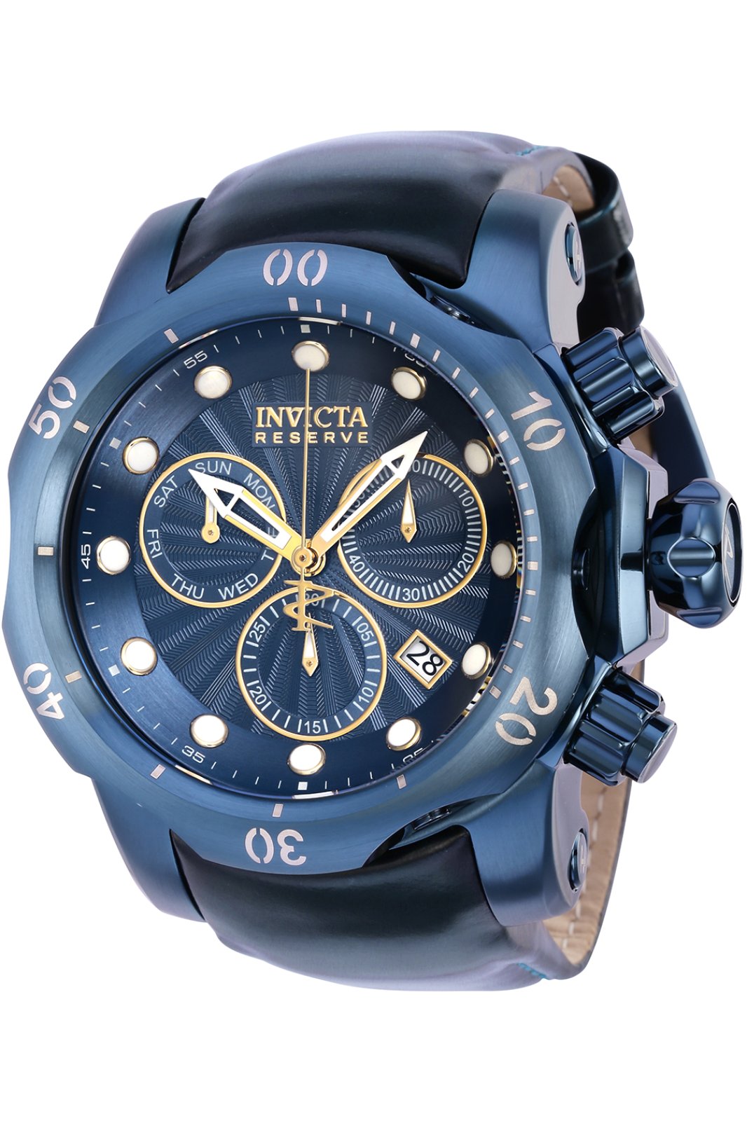 Navy blue invicta watch hotsell