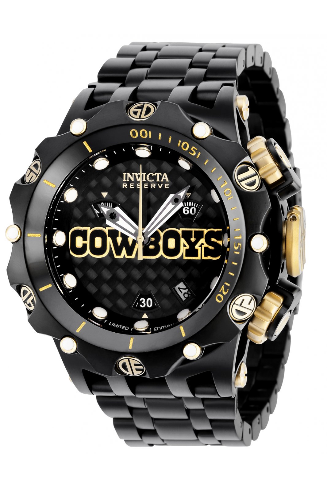 Invicta NFL - Dallas Cowboys 36163 Men's Quartz Watch - 51mm