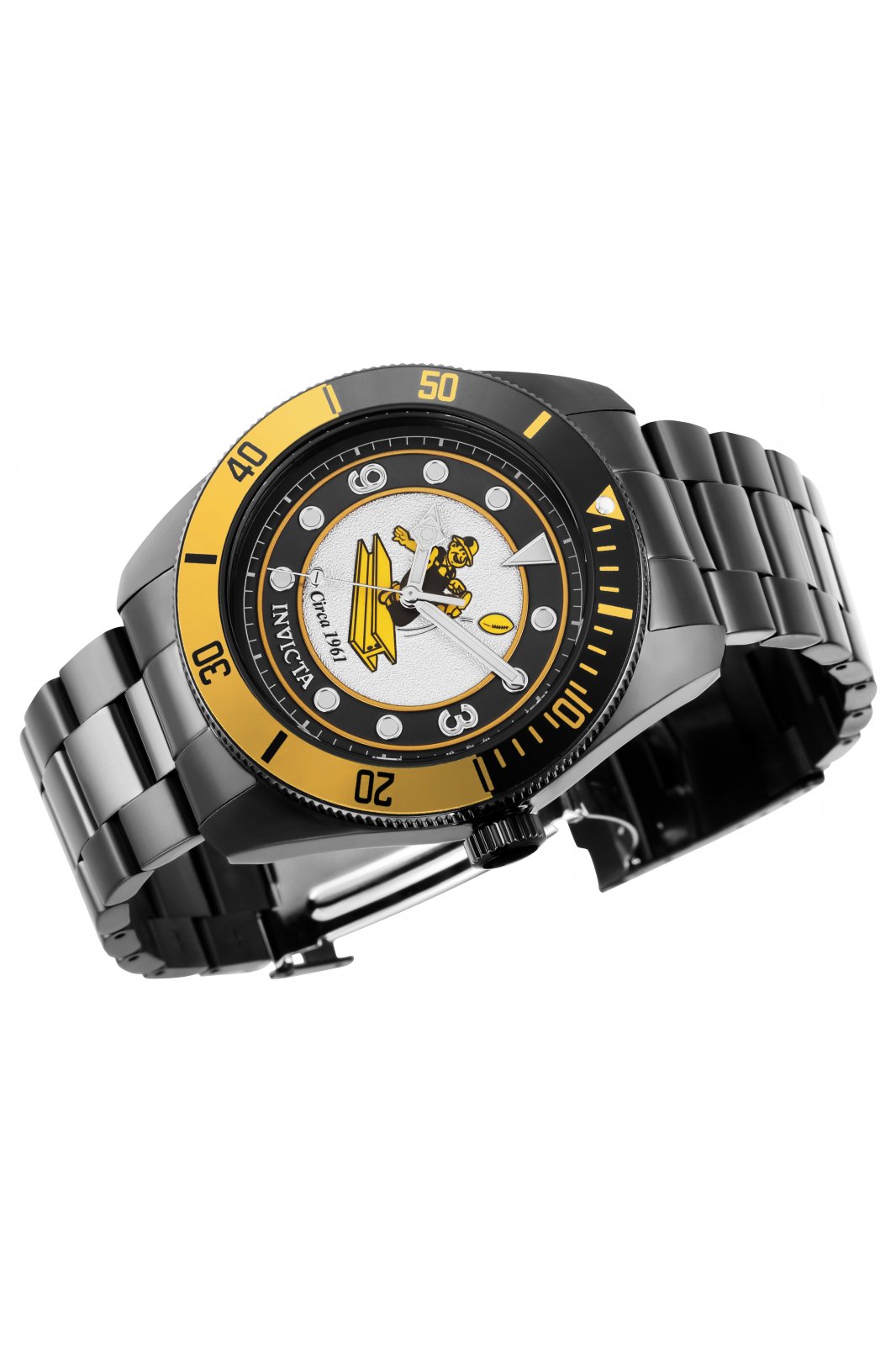 : Invicta Men's NFL Pittsburgh Steelers 41540 Quartz Watch :  Invicta: Sports & Outdoors