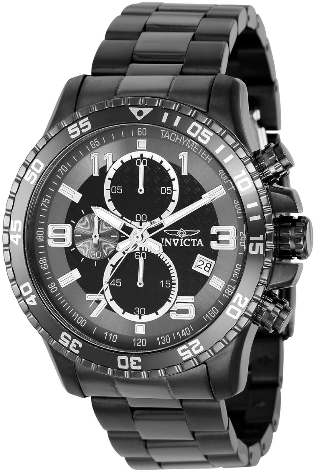 Invicta Specialty factory Men's Watch - 45mm, Black (35687)