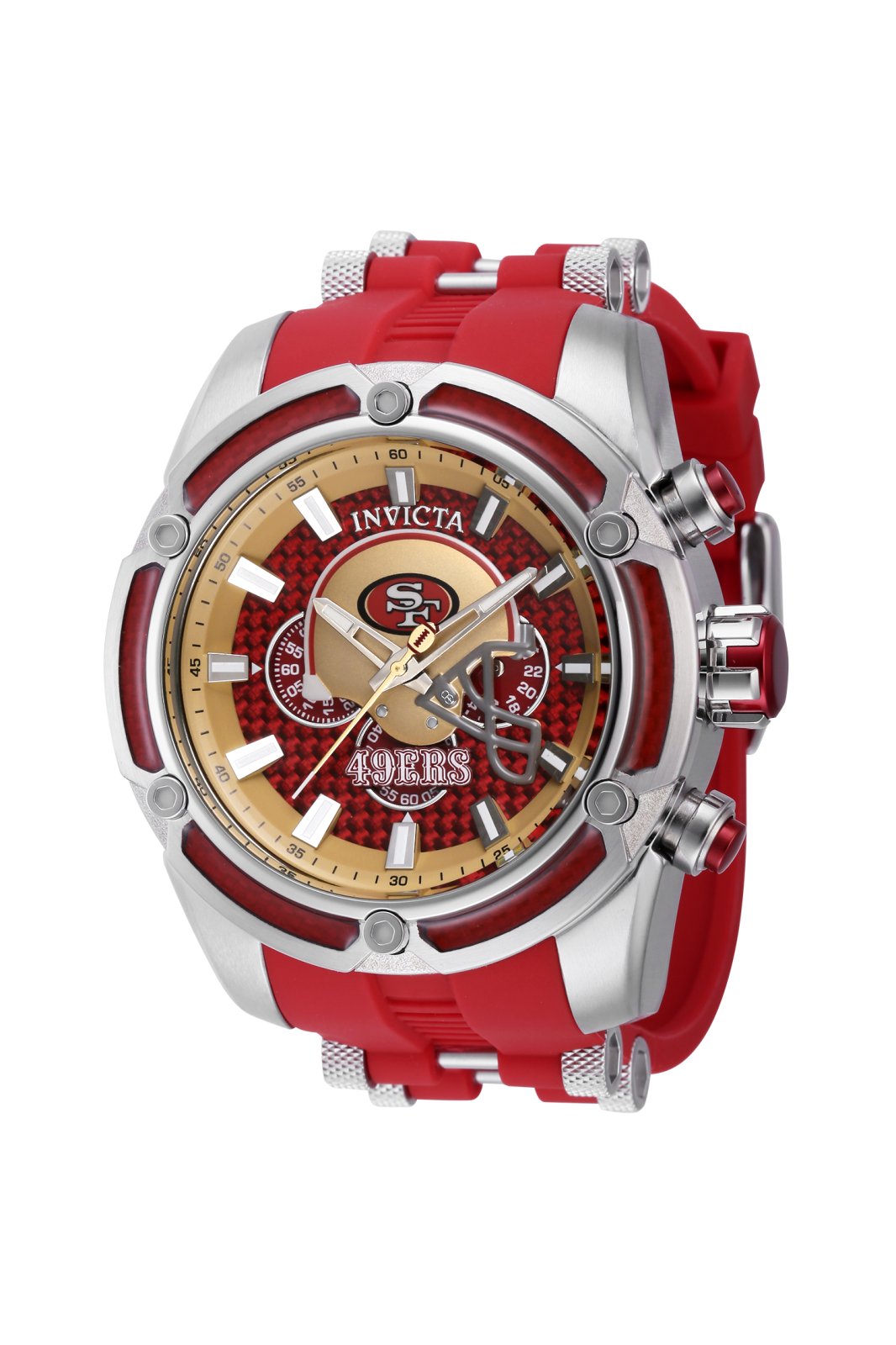 Invicta NFL San Francisco 49ers Black Dial Men's Watch 36179