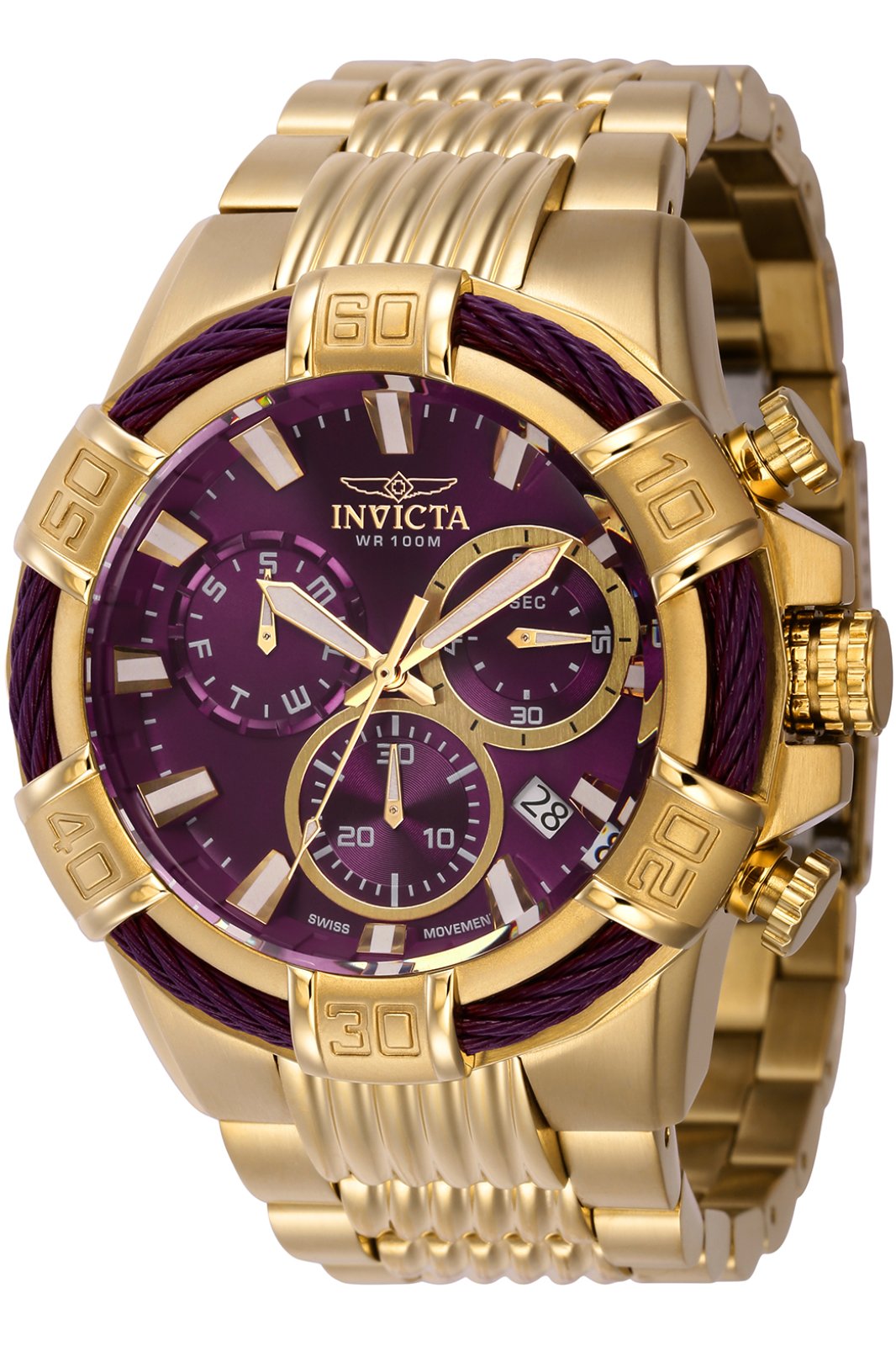 Invicta men's bolt quartz watch hotsell