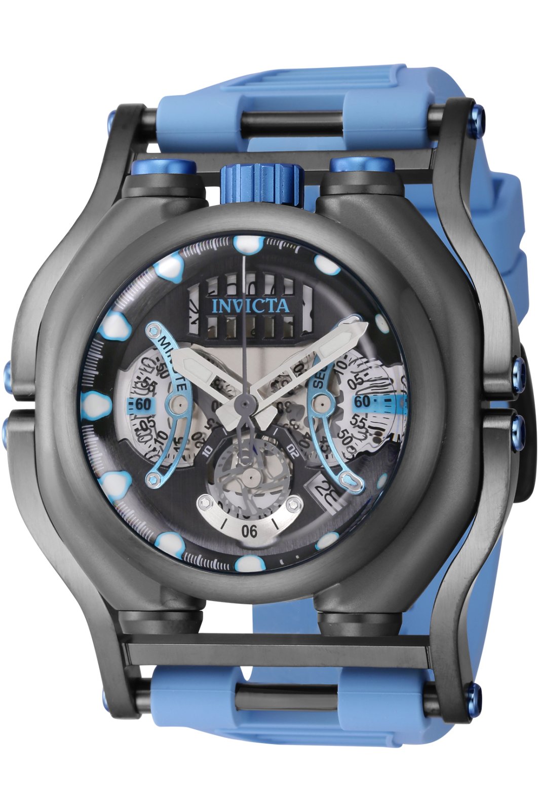 Buy Invicta Bolt HERC Reserve Men's 56mm Swiss Quartz Chronograph Silicone  Strap Watch (33152) at Amazon.in