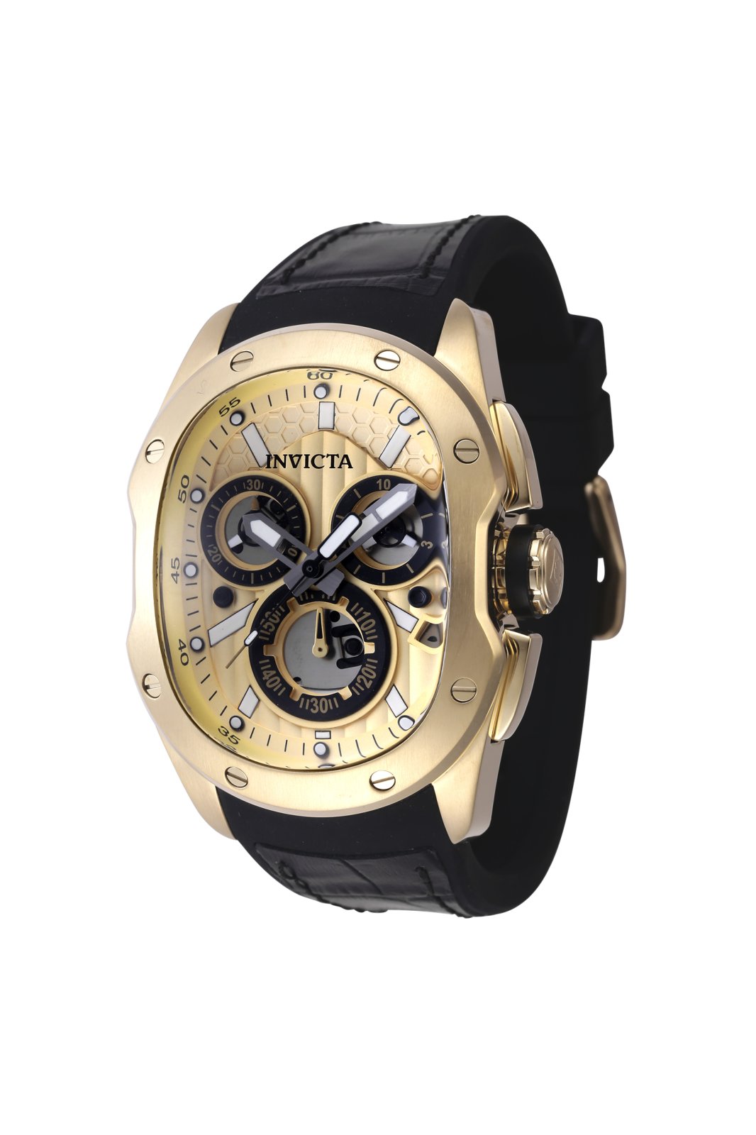 Invicta Lupah Quartz Leather popular Watch