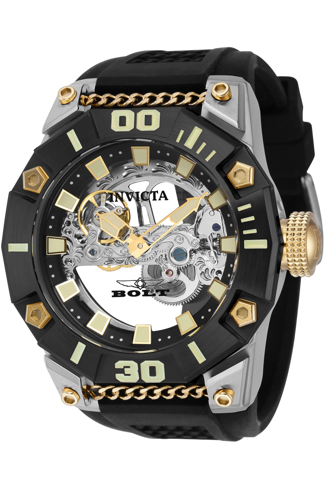 Invicta finiture Men s 52mm Bolt Automatic