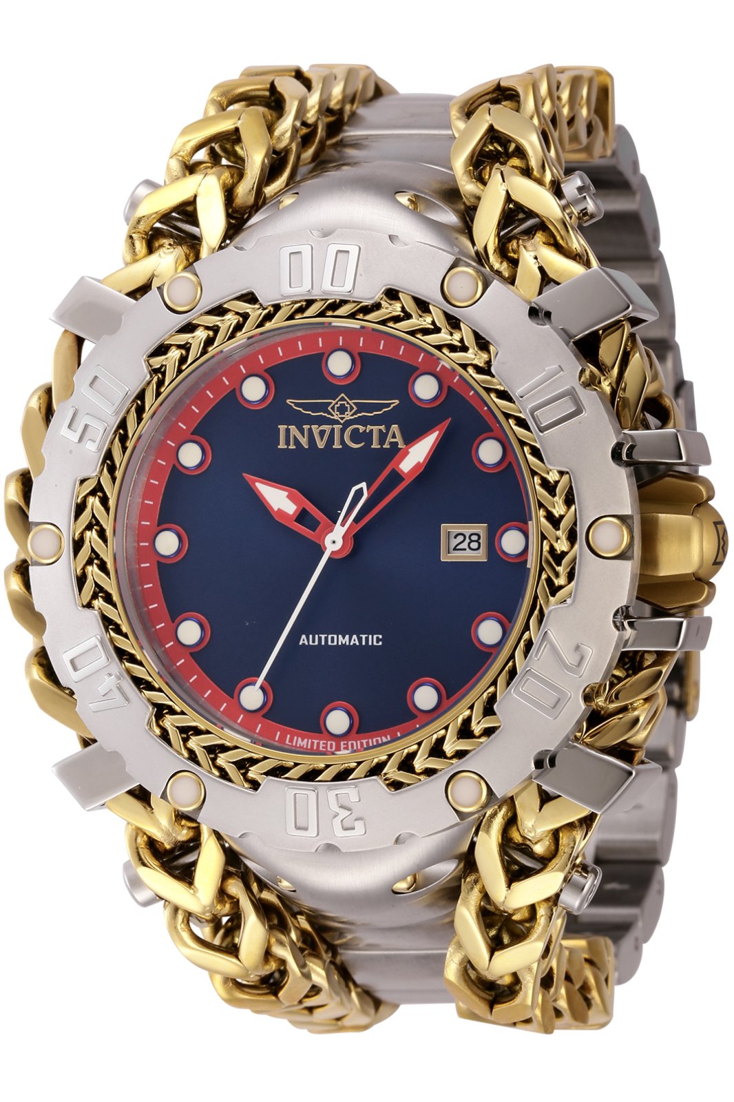 INVICTA インビクタ『Reserve Gladiator 43307』☆電池式☆ダイヤモンド0.12ct使用☆200ｍ防水☆ケース58.3mm☆ スイス製Mvt☆ - メンズ腕時計