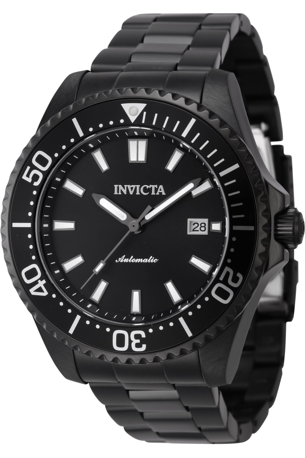 Mens black shop invicta watches