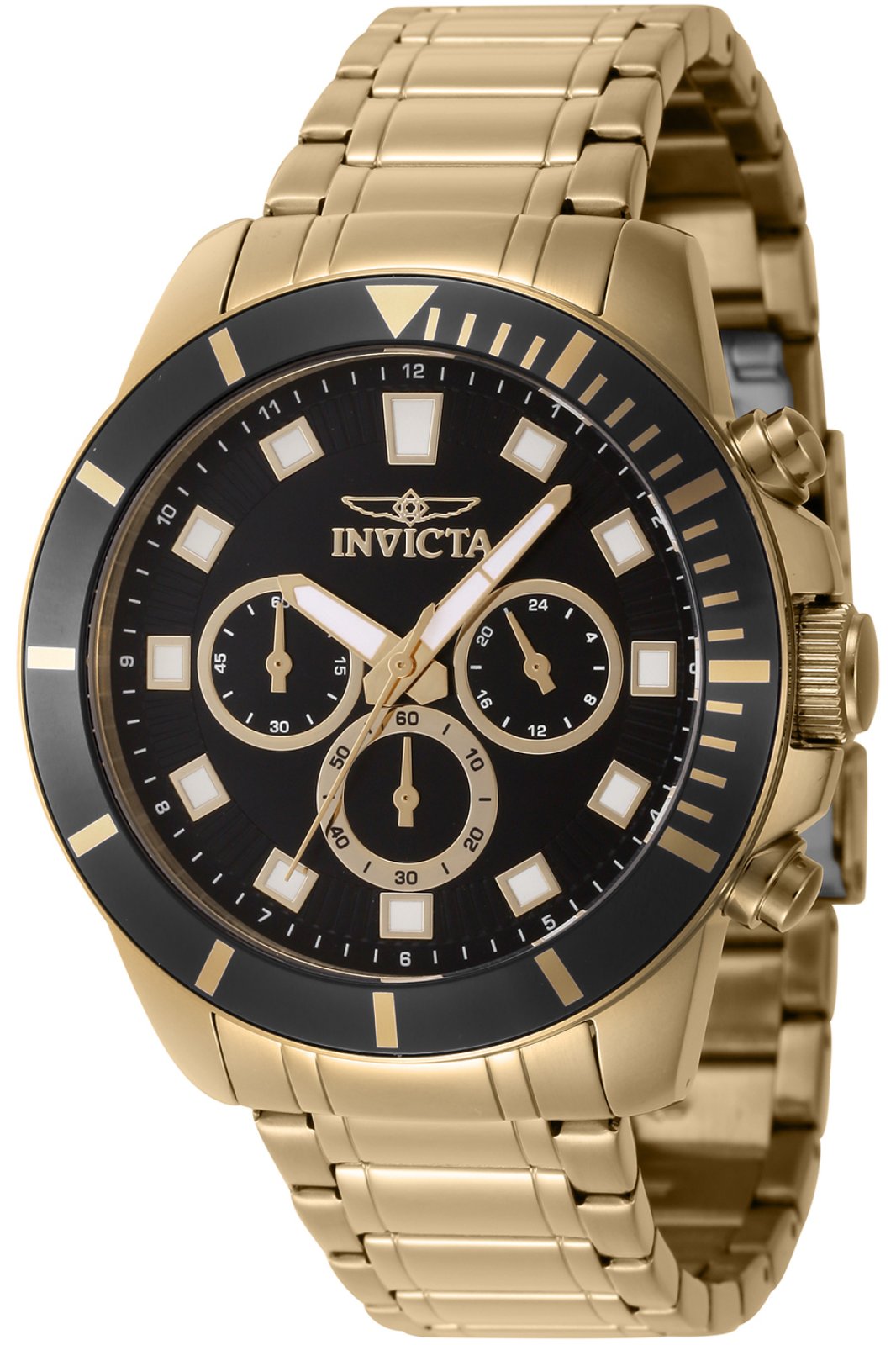 Invicta montre best sale en or