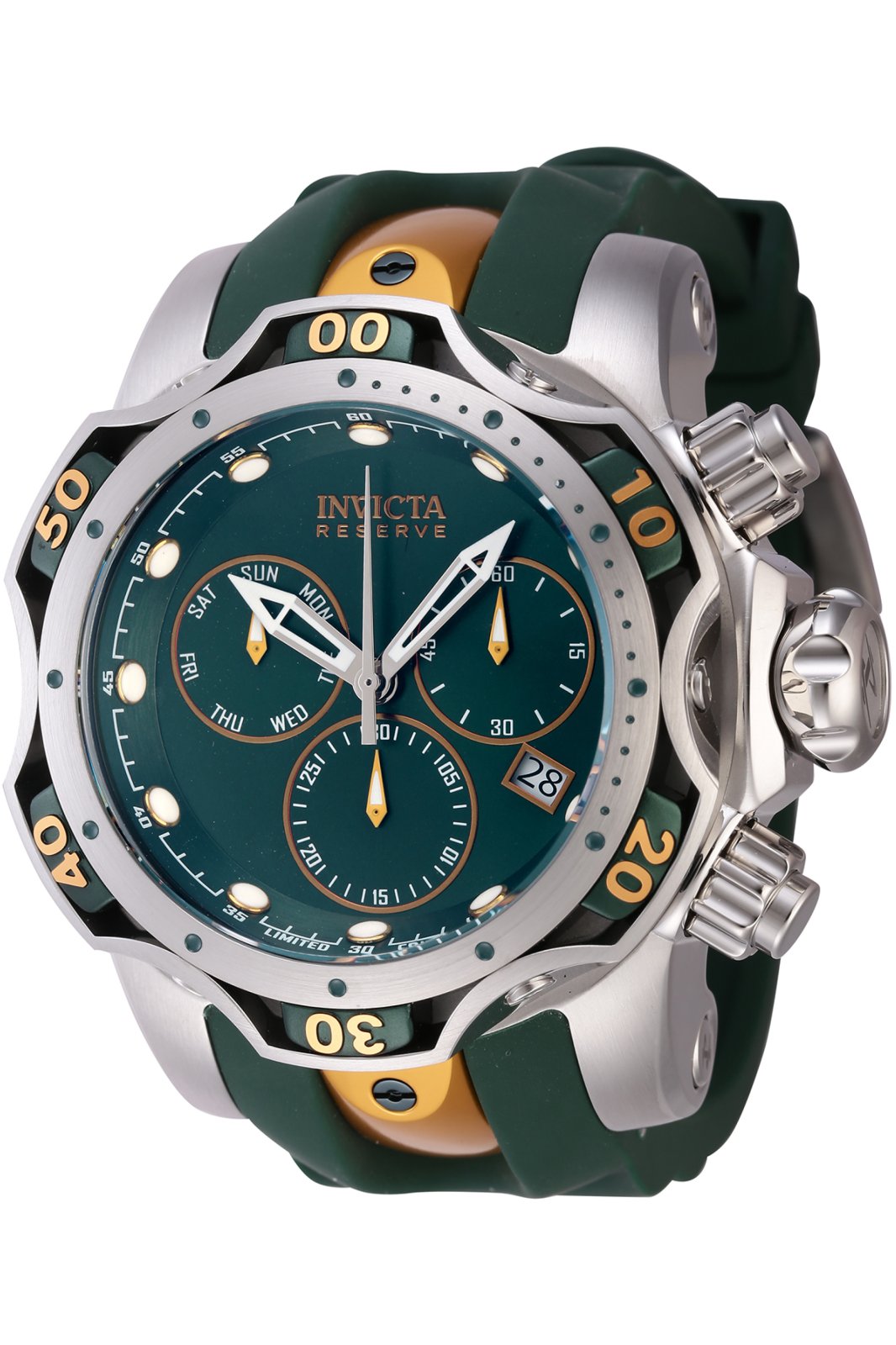 Invicta Reserve Venom 46184 Reloj para Hombre Cuarzo 52mm