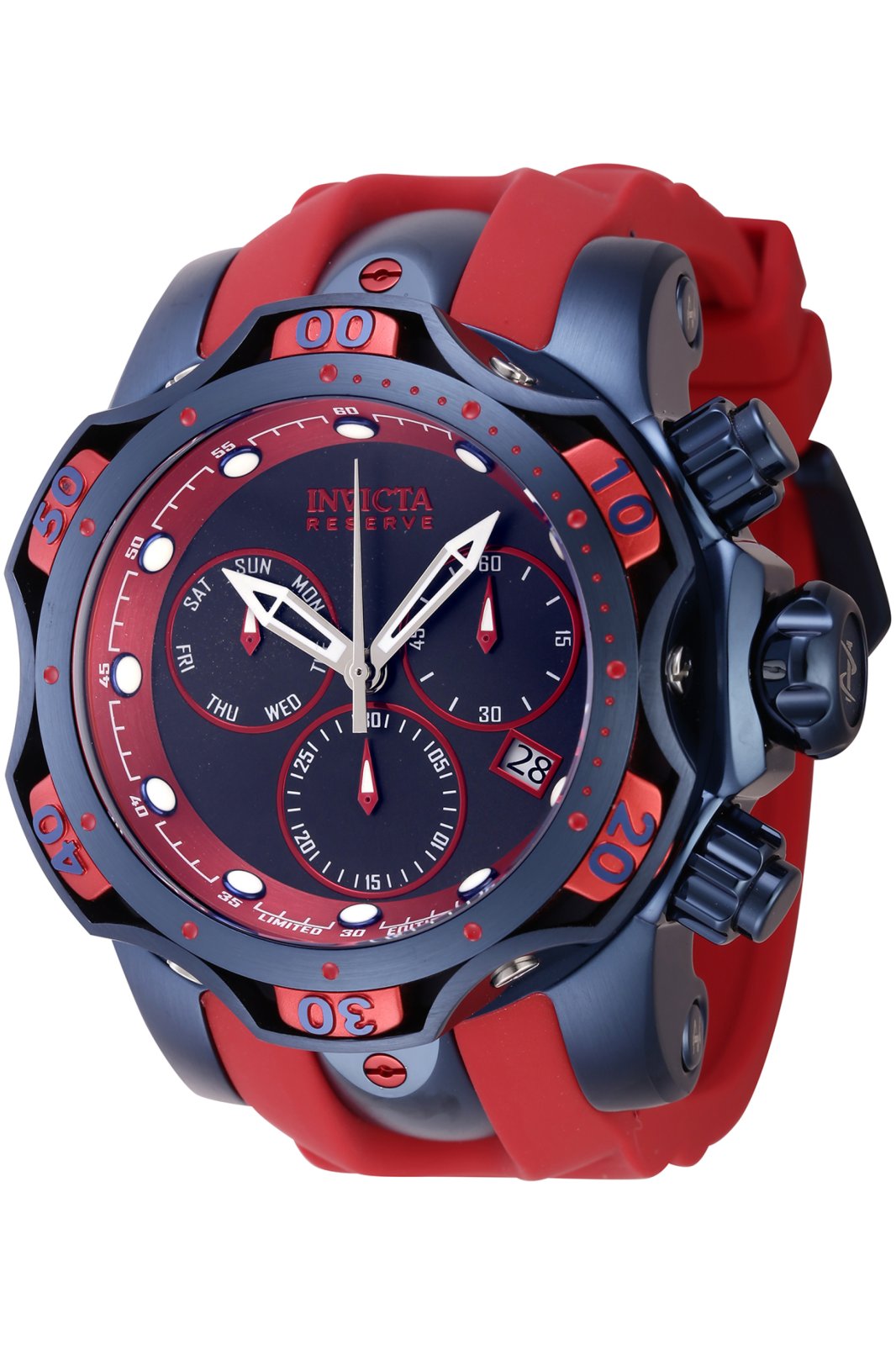 Amazon.com: Invicta MLB Washington Nationals Men's Watch - 52mm. Red  (42388) : Clothing, Shoes & Jewelry