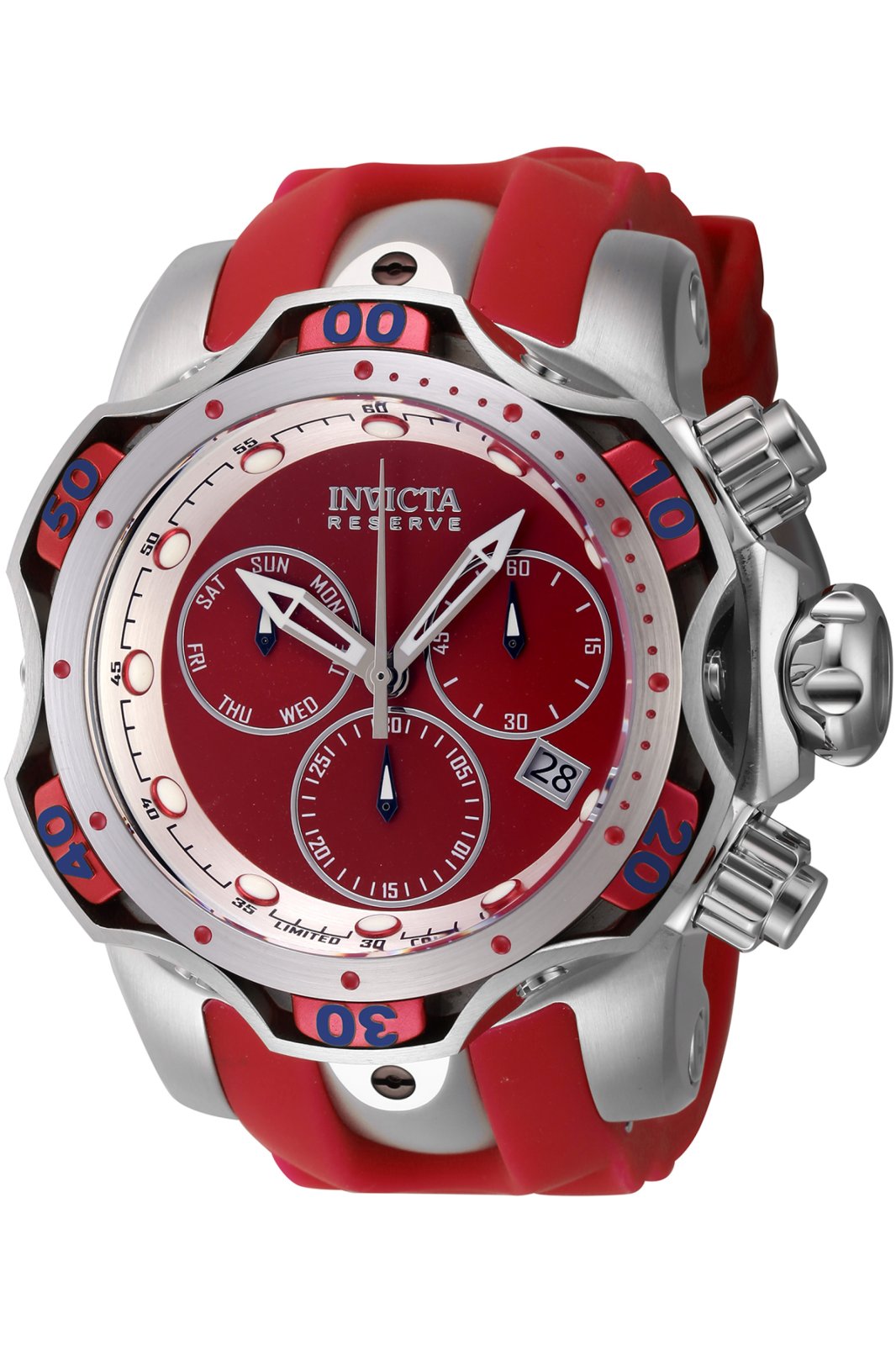 Invicta Reserve Venom 46193 Reloj para Hombre Cuarzo 52mm