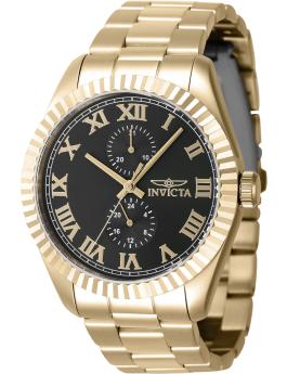 NWT hot Invicta men’s specialty-series watch gold-tone stainless steel needs battery