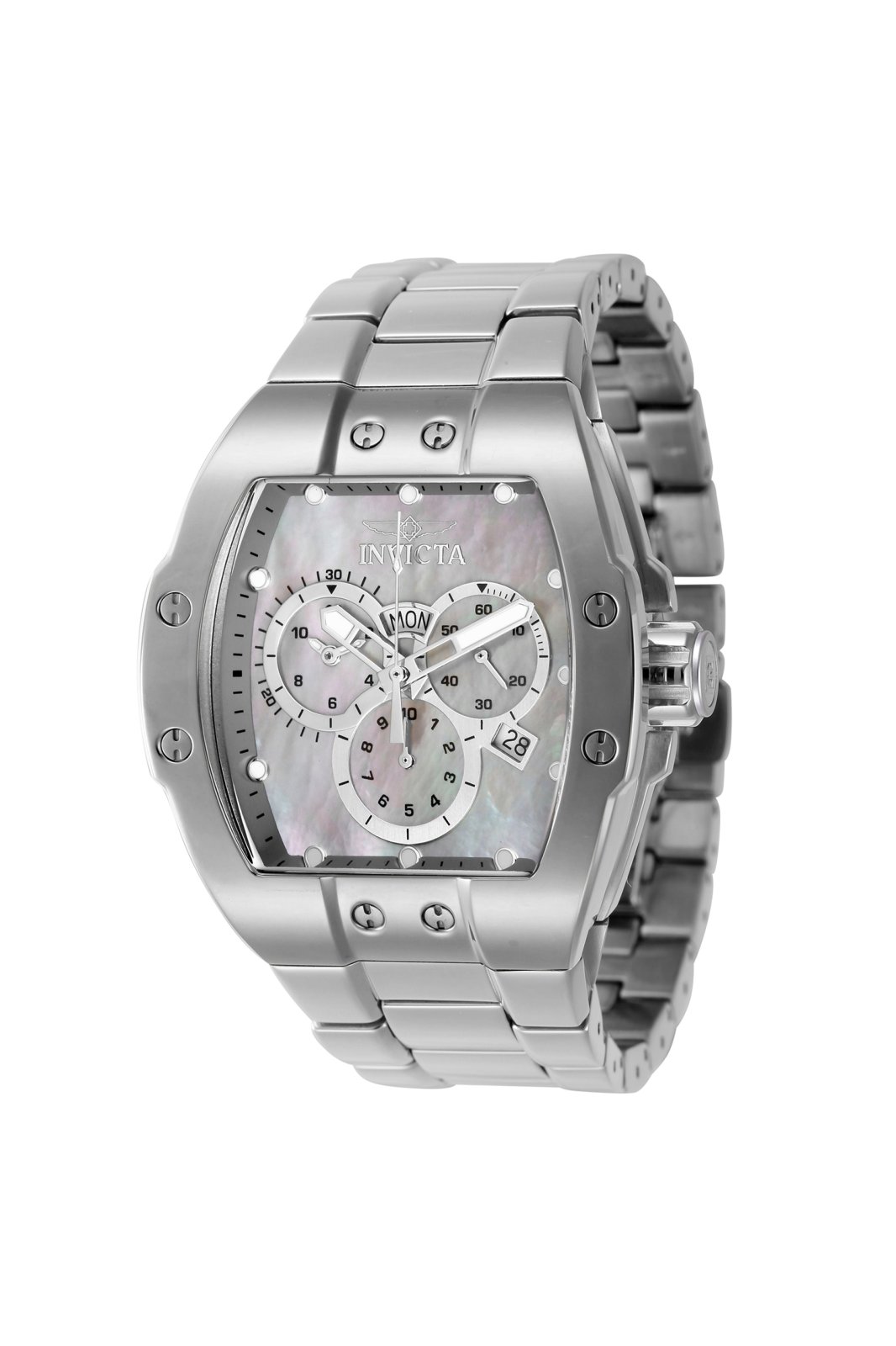 Invicta rally stainless steel watch best sale