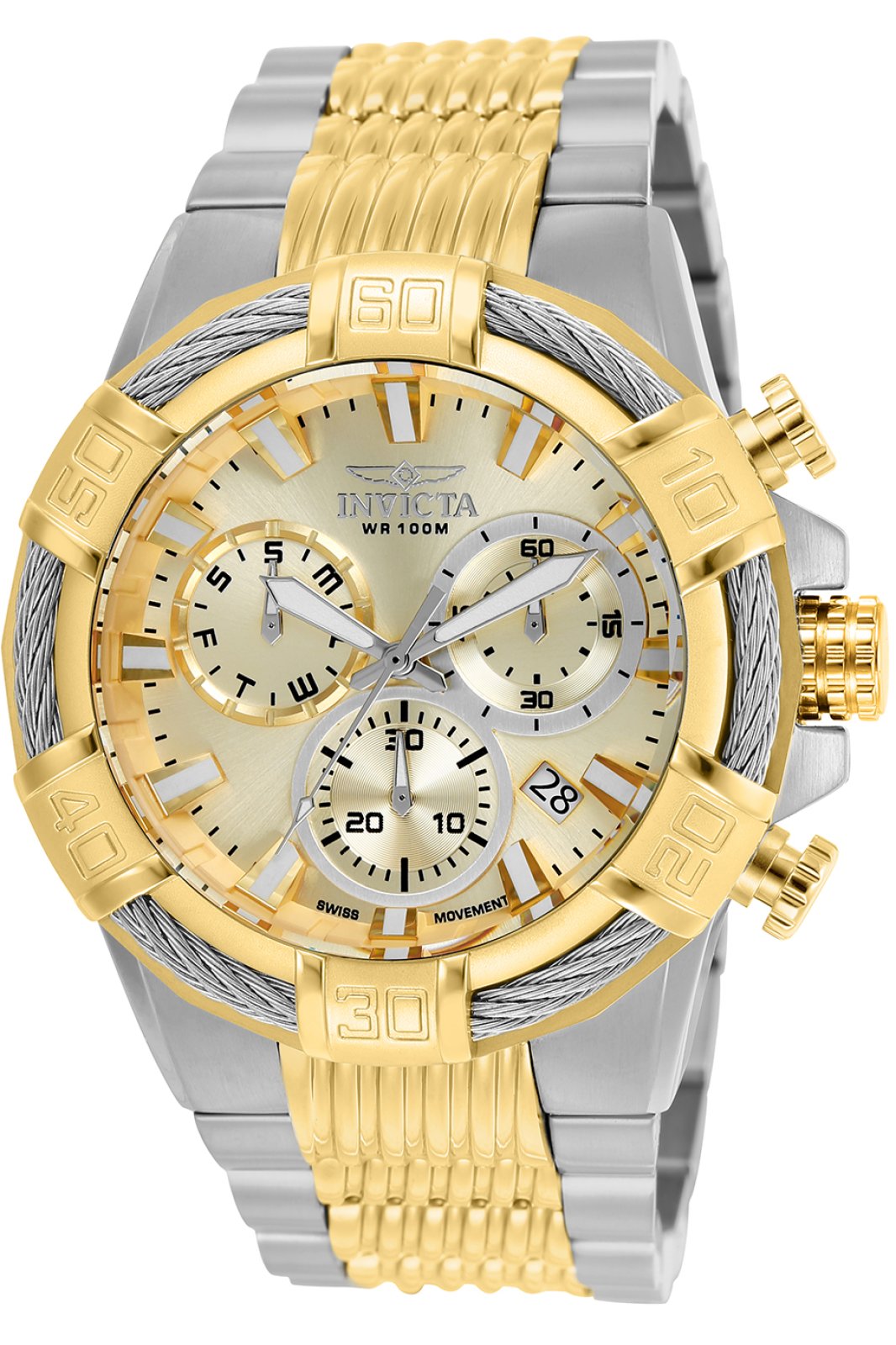 Invicta Bolt 2024 Stainless-Steel Swiss Men's