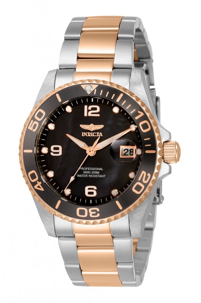 invicta pro diver rose