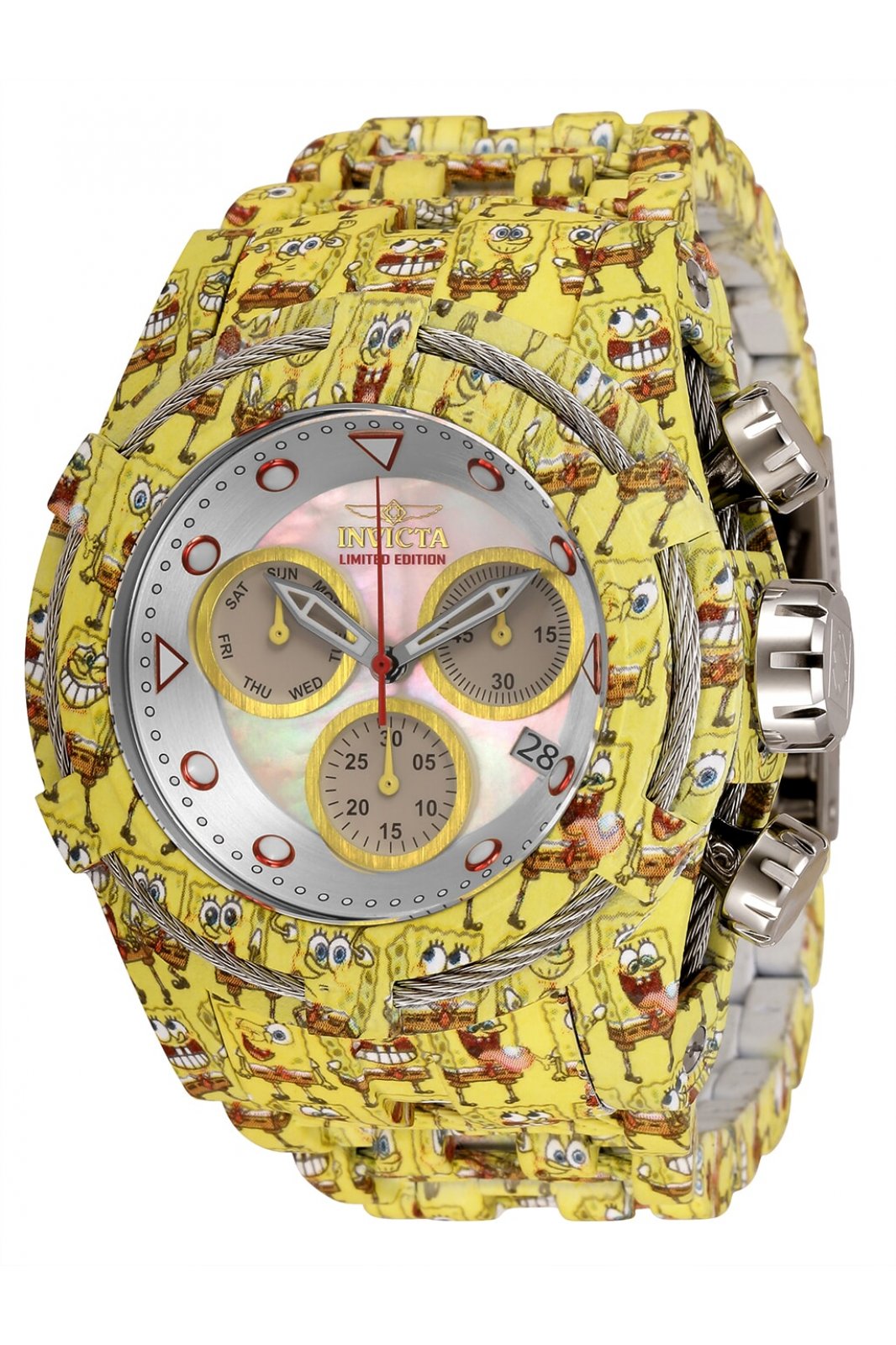 Invicta Spongebob And Patrick Quartz Watch Limited Edition