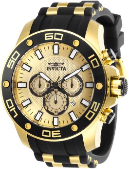 Invicta hotsell pro diver quartz chronograph model #26087